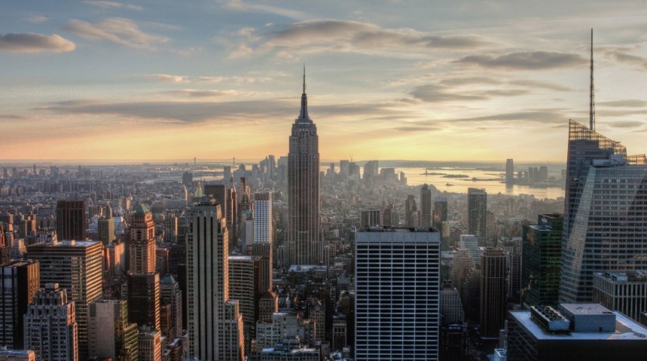 Aerial View Of Empire State Building
